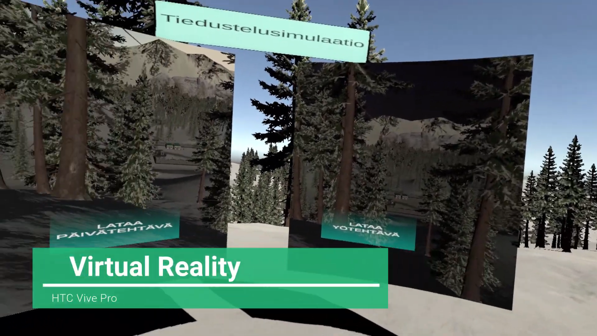 VR military training